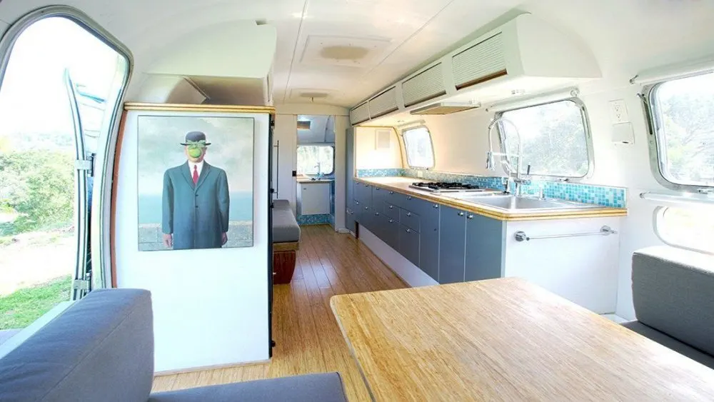 Airstream Renovations - Renovating a used airstream delivers that perfect RV that has all the features that are most important to you. With some design flair, these homes on wheels are both beautiful and functional.