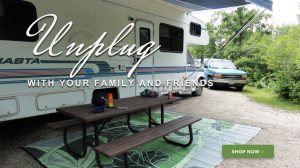 RV Mats | RV Patio Mats | RV Awning Mats - b.b.begonia Designer Outdoor Rugs - specialists in outdoor rugs for your RV adventure.