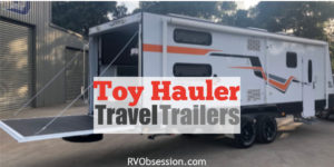 toy hauler travel trailers