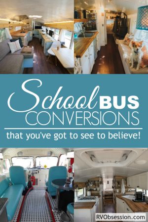 School bus conversions can make a dilapidated old bus into a beautiful home on wheels. A well designed conversion can make your new home both comfortable, spacious and stylish!
